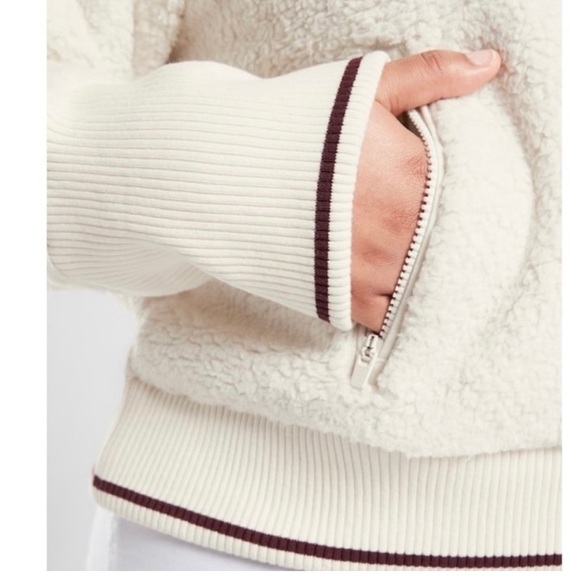 Athleta Tugga Sherpa Jacket Size 1X - Picture 3 of 12